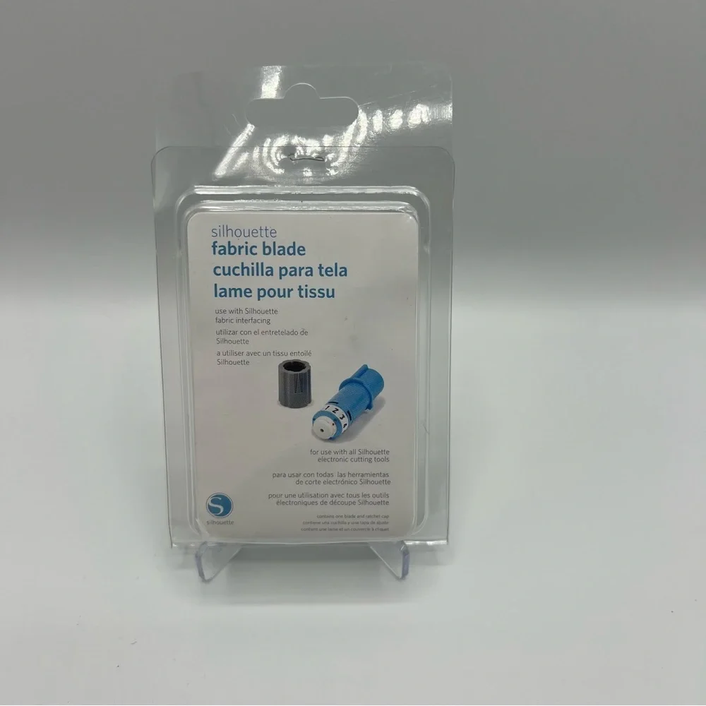 NIP Silhouette Fabric Blade Blue For Fabric Interfacing Cutting‎ Machines
